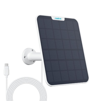  Зображення Сонячна панель Reolink Solar Panel 2 White 